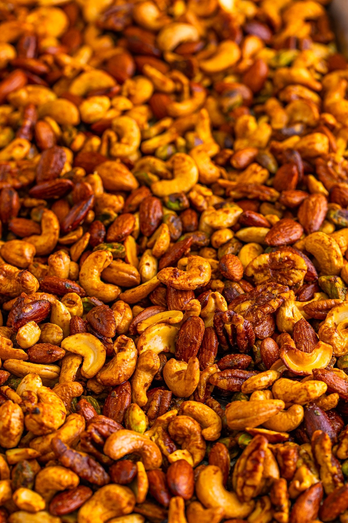 upclose image roasted nuts recipe