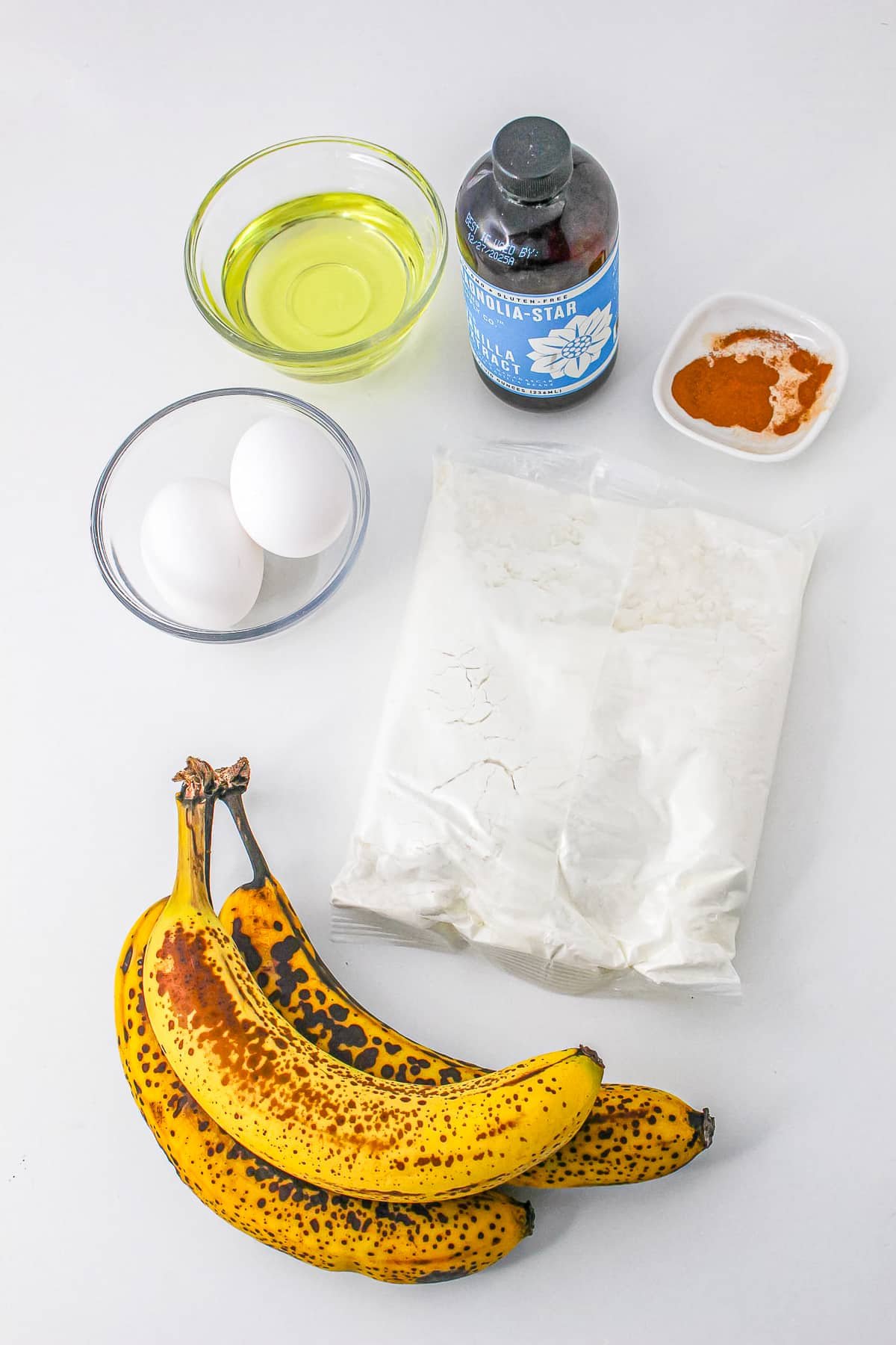 ingredients needed to make Cake Mix Muffins