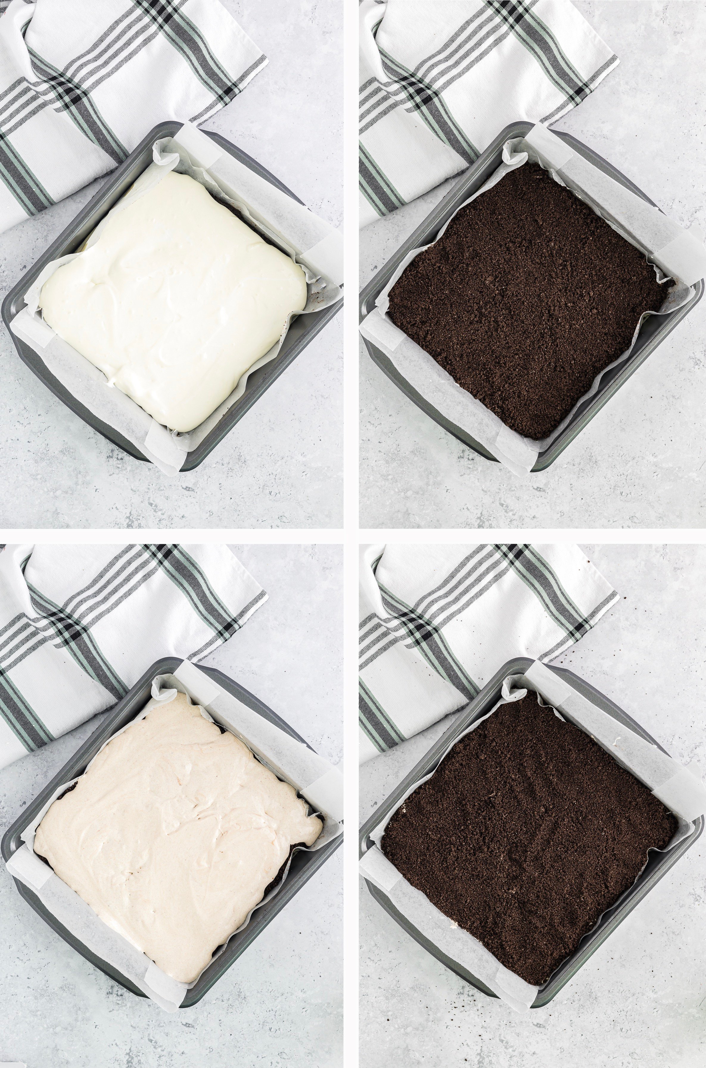 how to layer Dirt Cake Recipe