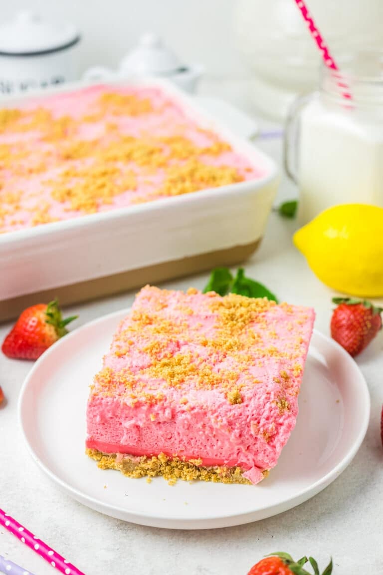 No Bake Strawberry Icebox Cake (Woolworth Cake)