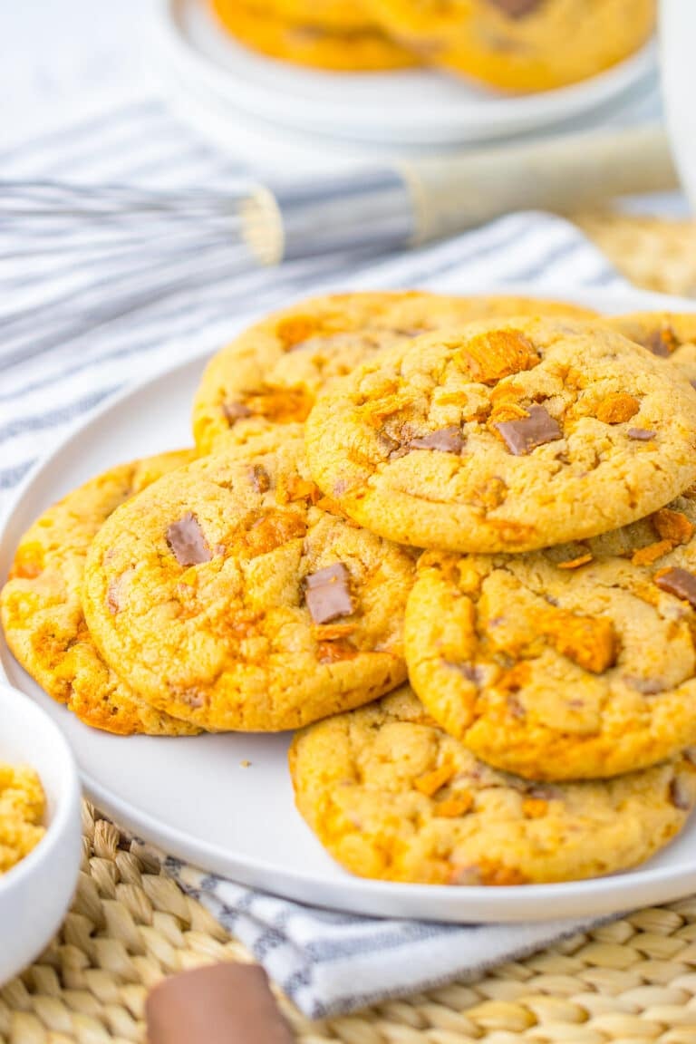 Easy Butterfinger Cookies