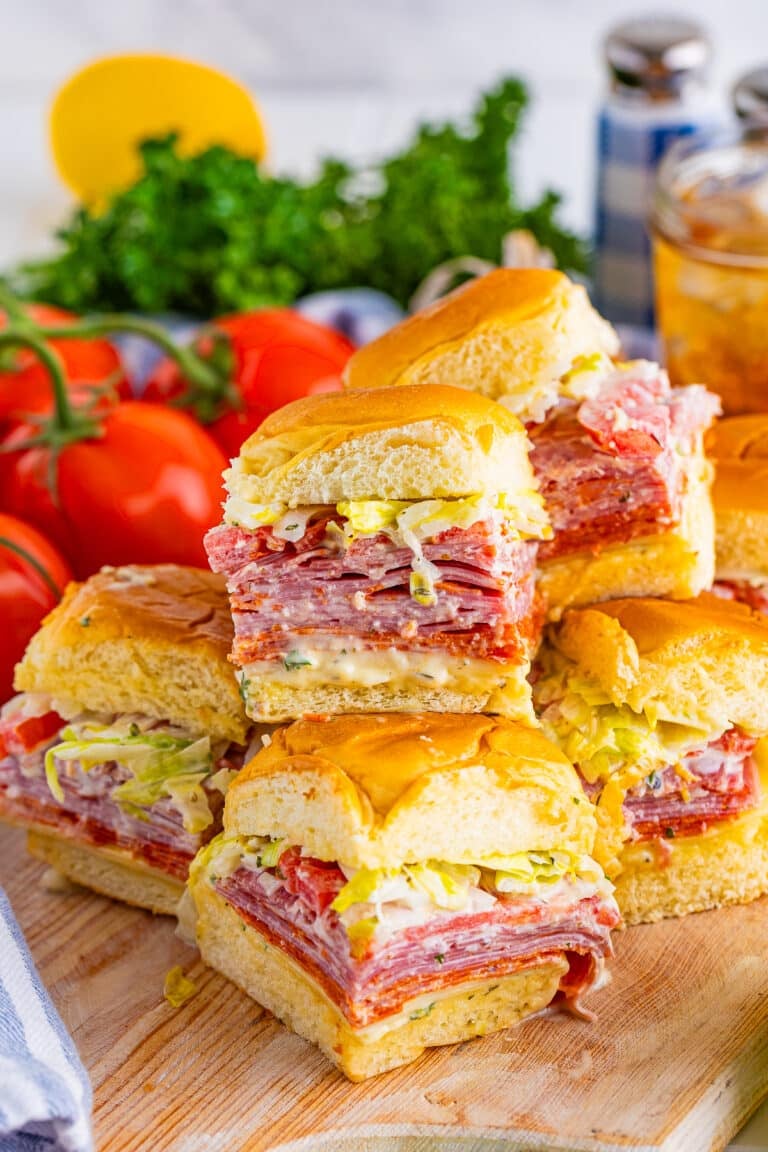 Italian Sliders (Cold Sub Sandwich)