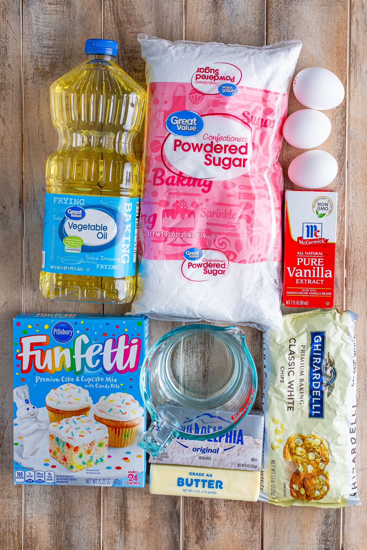 ingredients needed to make Earthquake Cake recipe