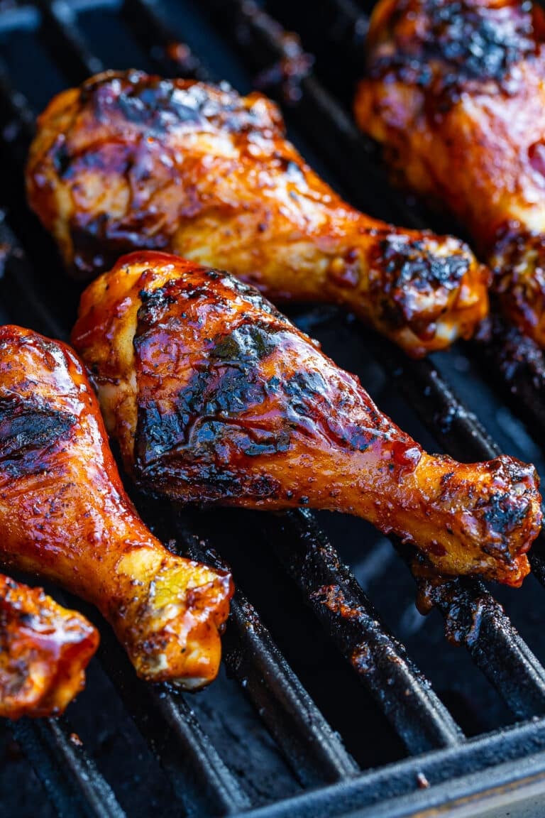 Best Grilled BBQ Chicken Legs Recipe