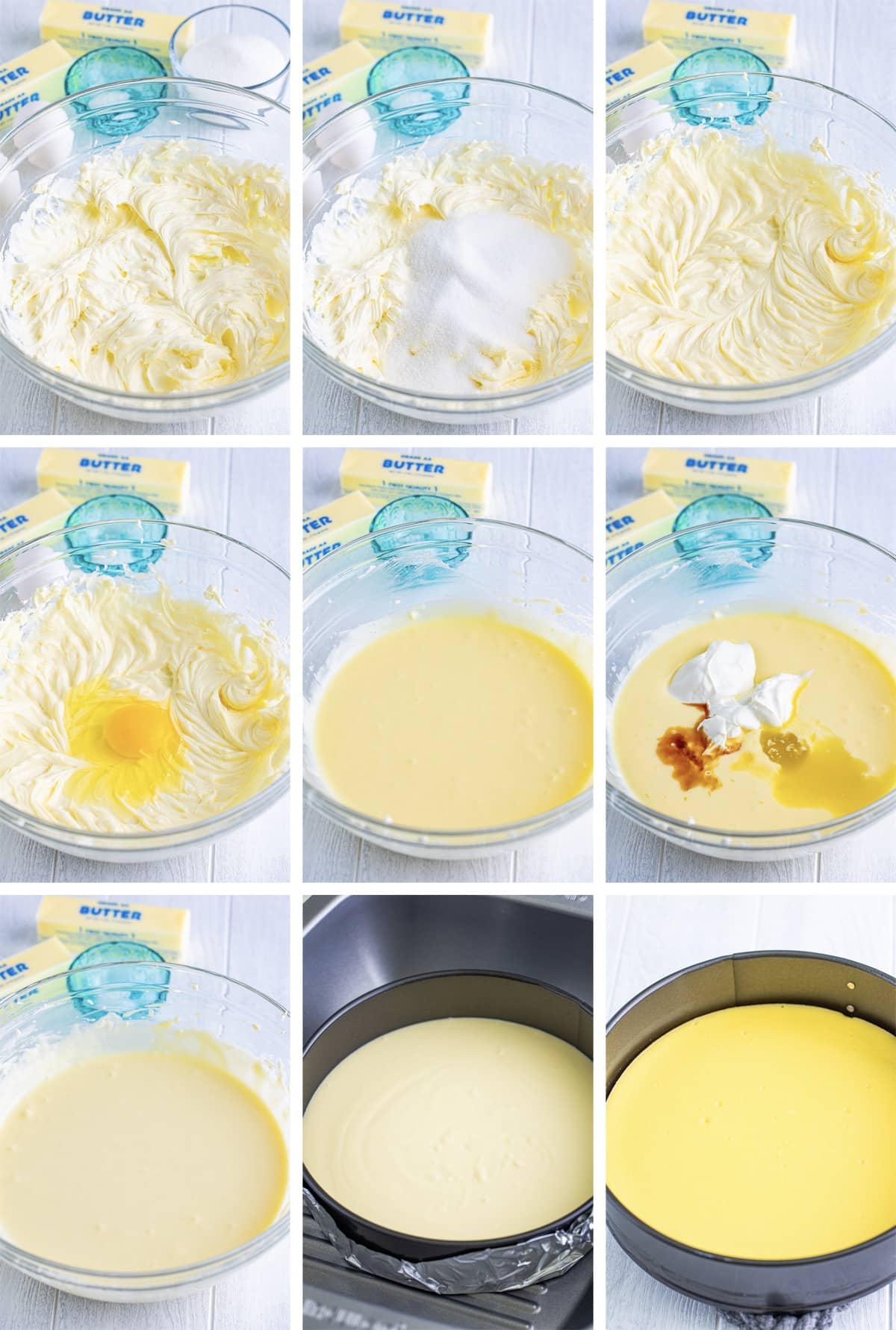 how to make the cheesecake for pineapple upside down cheesecake