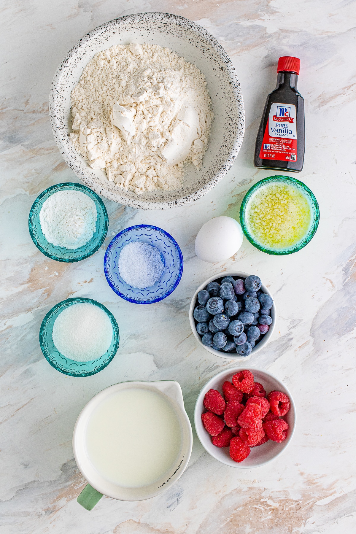 ingredients needed to make Pancake Bites