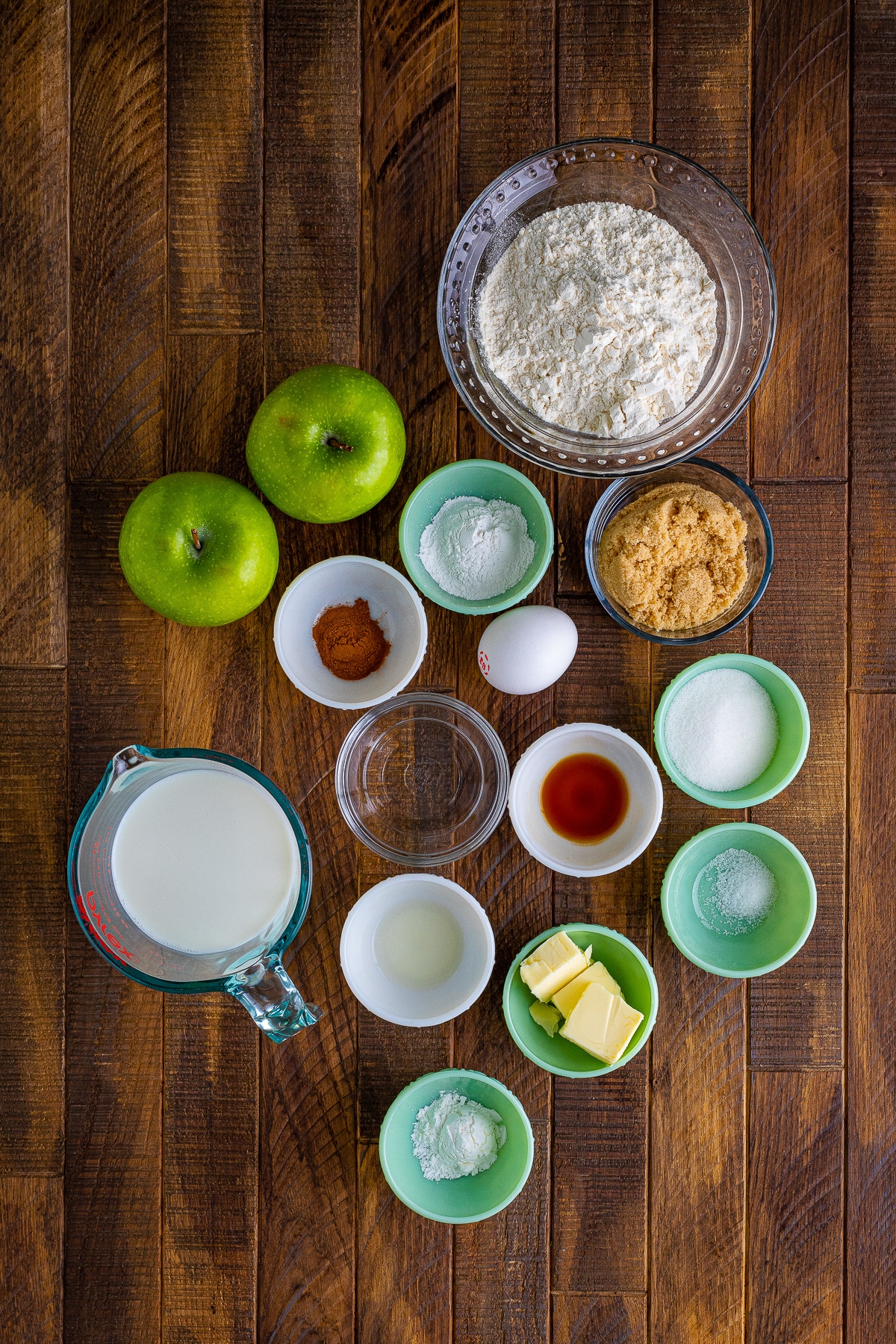 ingredients needed to make Apple Pancakes Recipe