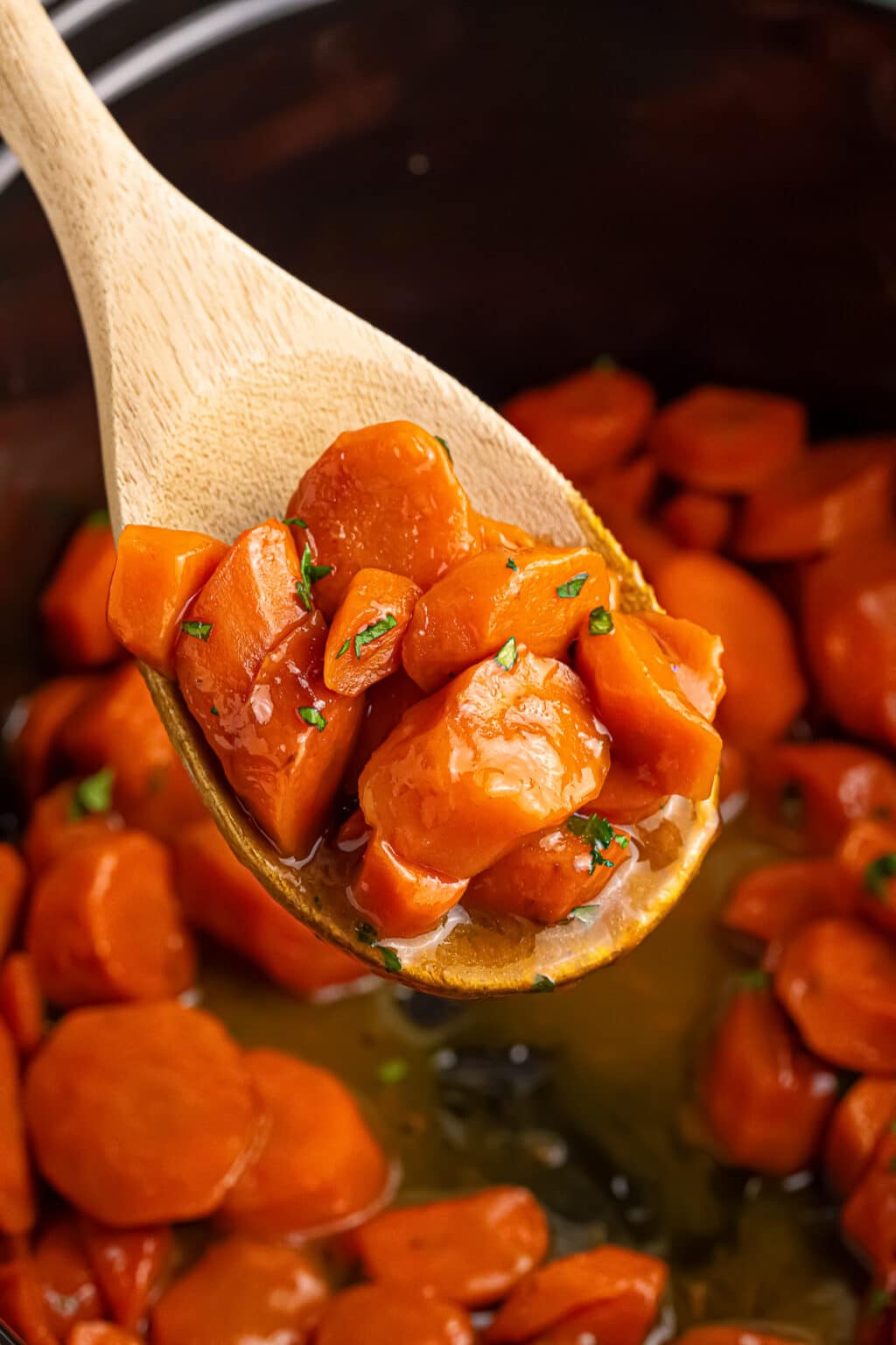 Maple Glazed Carrots (Slow Cooker) - This Silly Girl’s Kitchen