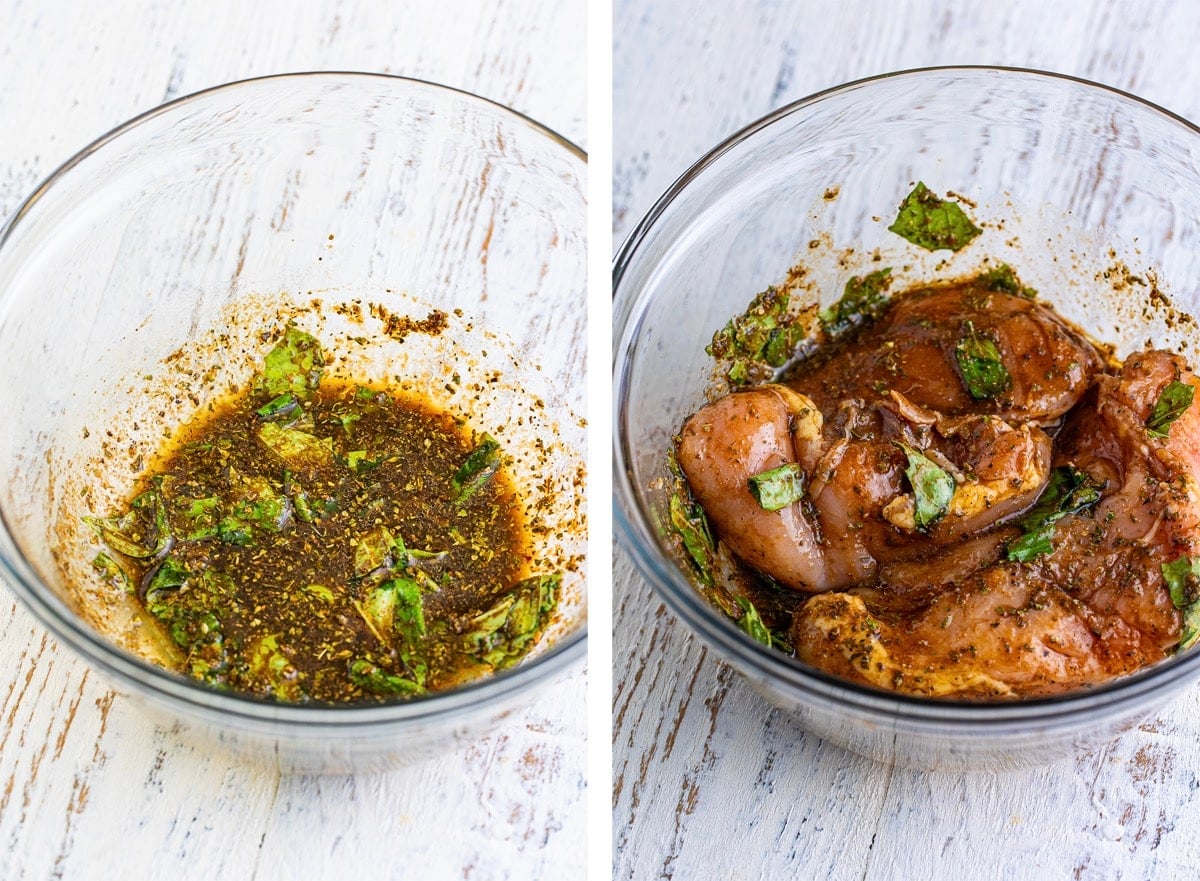 how to make the chicken for Sous Vide Chicken Recipe