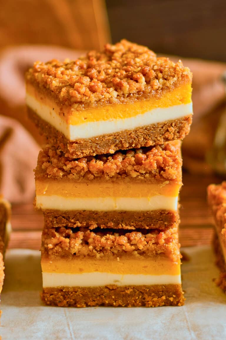 Pumpkin Cheesecake Bars Recipe