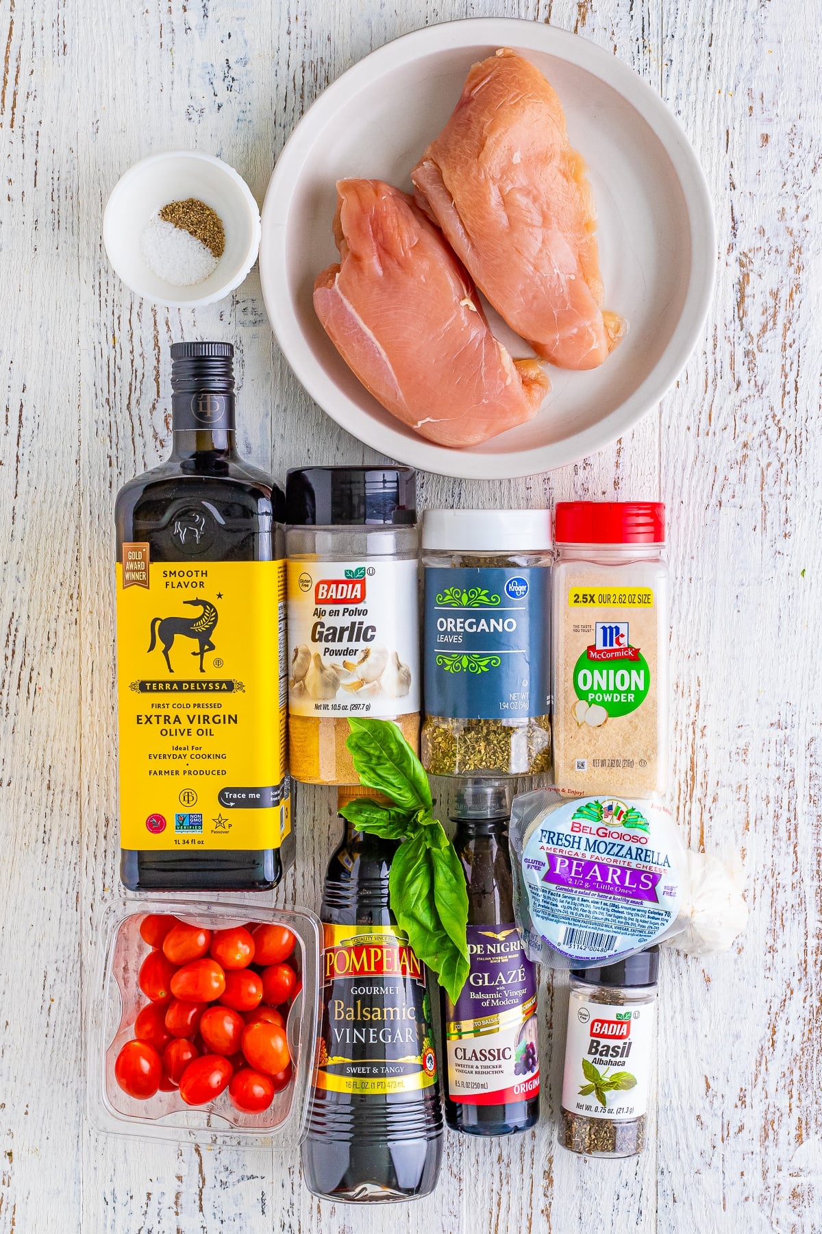 ingredients needed to make Sous Vide Chicken Recipe