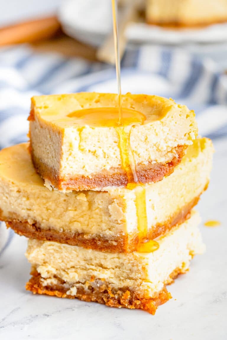 Easy Maple Cheesecake Bars Recipe
