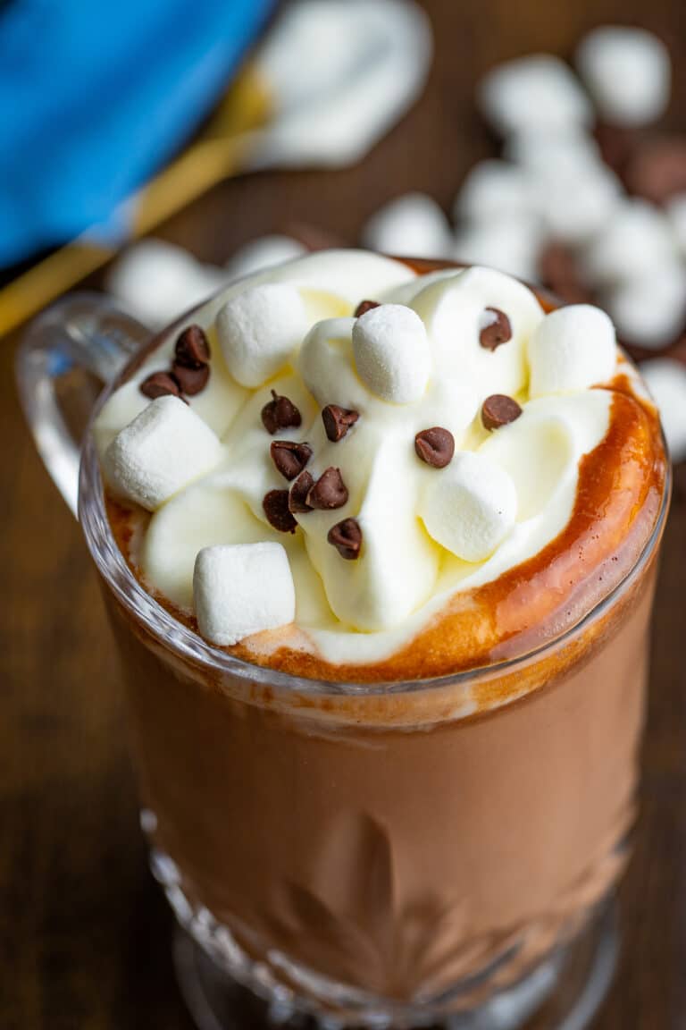 Easy Homemade Boozy Hot Chocolate Recipe - This Silly Girl's Kitchen