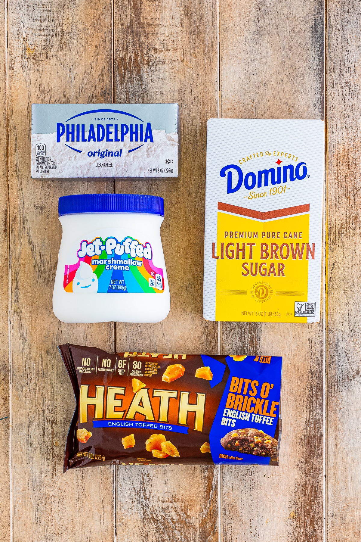 Caramel Apple Dip, a yummy appetizer or after-school snack. #Recipe from ThisSillyGirlsKitchen.com #caramelappledip #fruitdip #dip #appetizer #dessert ingredients needed to make Caramel Apple Dip