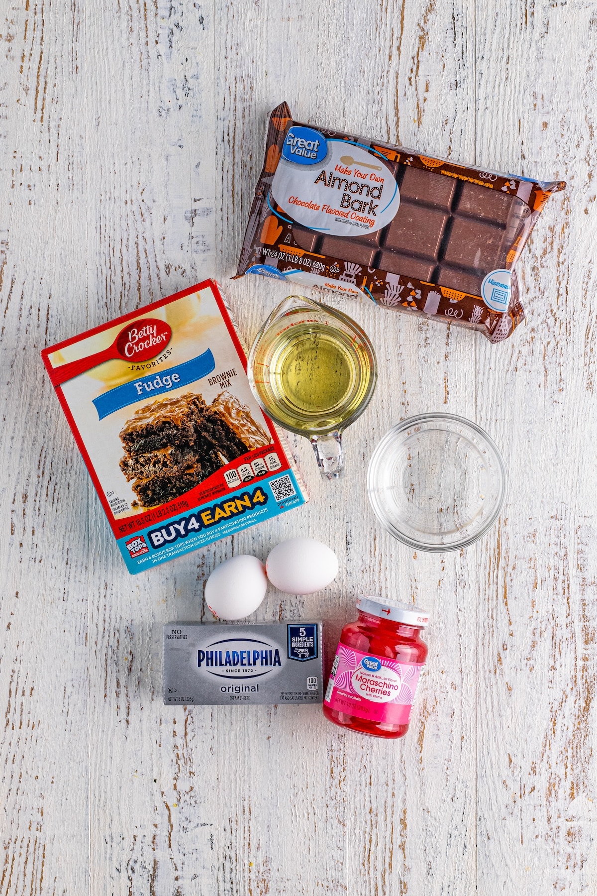 ingredients needed to make Brownie Truffles