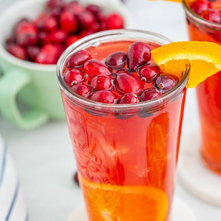 Cranberry Orange Rum Punch Cocktail Recipe