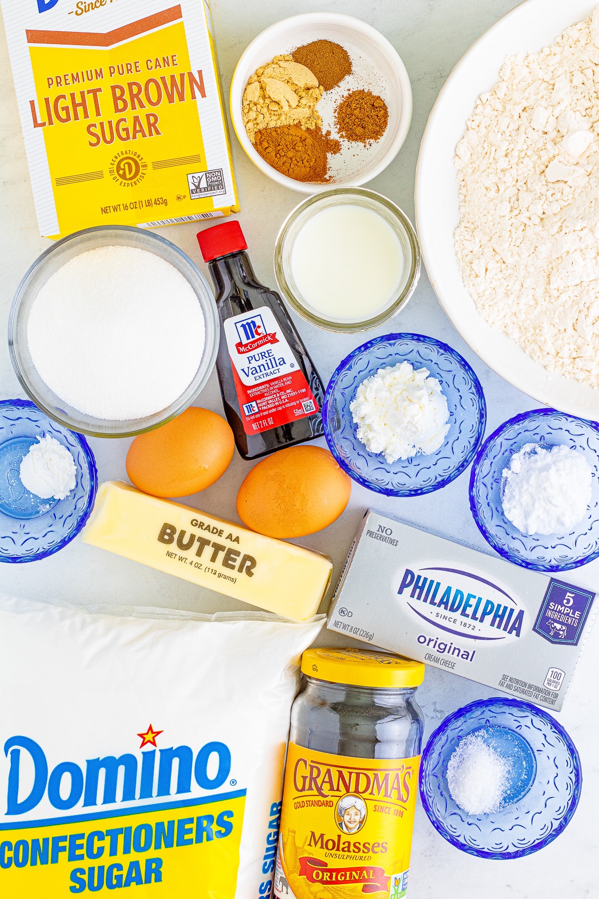 ingredients needed to make Gingerbread Bars