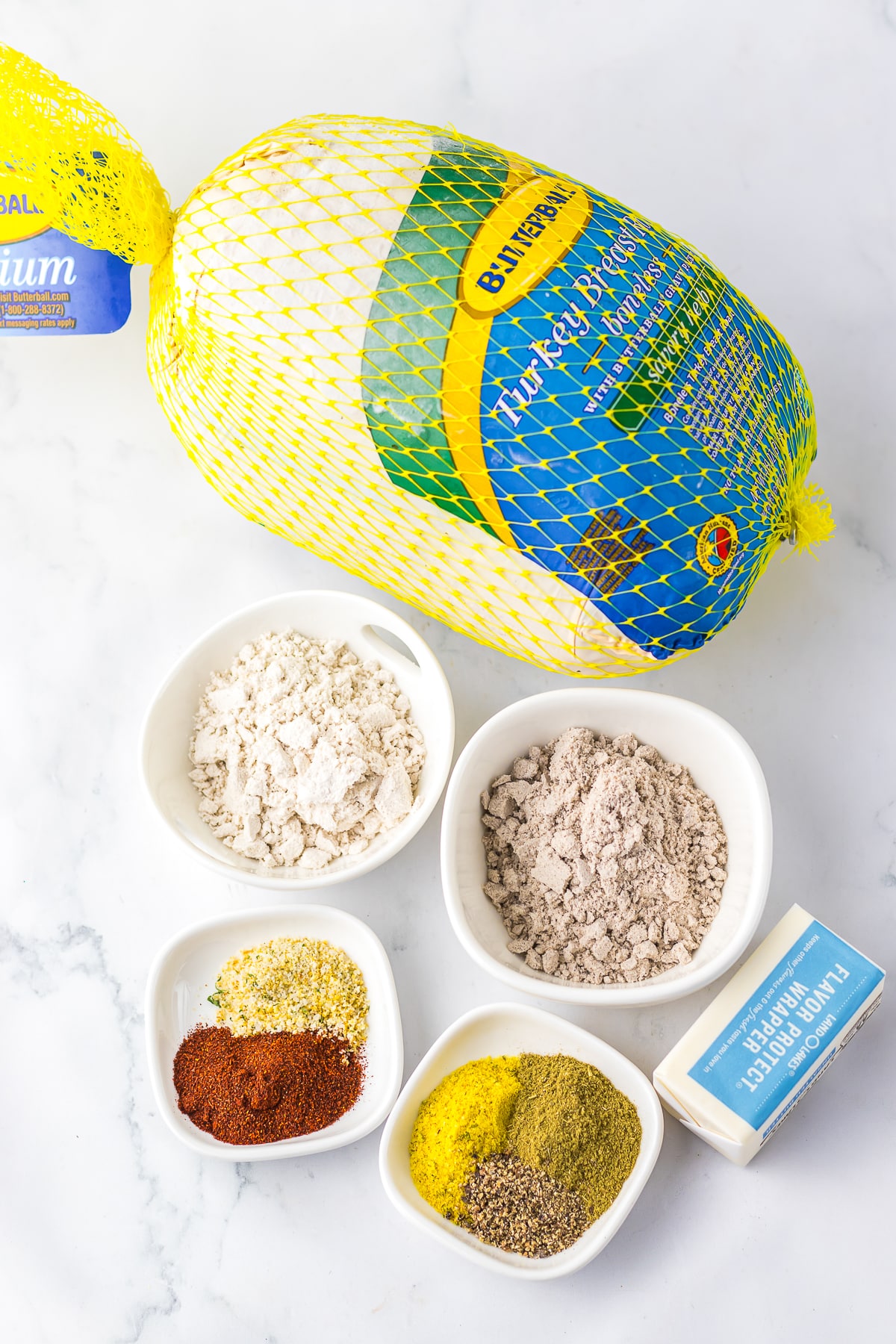 ingredients needed to make Slow Cooker Turkey Breast