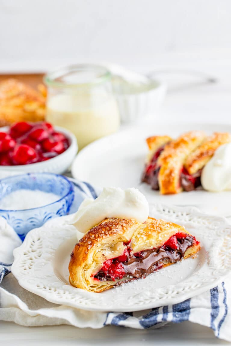 Black Forest Puff Pastry Braid Recipe
