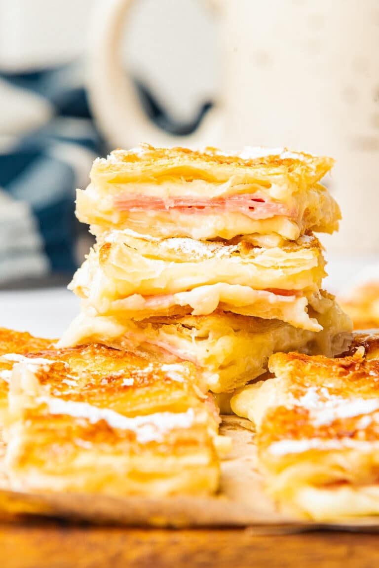 Baked Ham Squares with Cheese Recipe