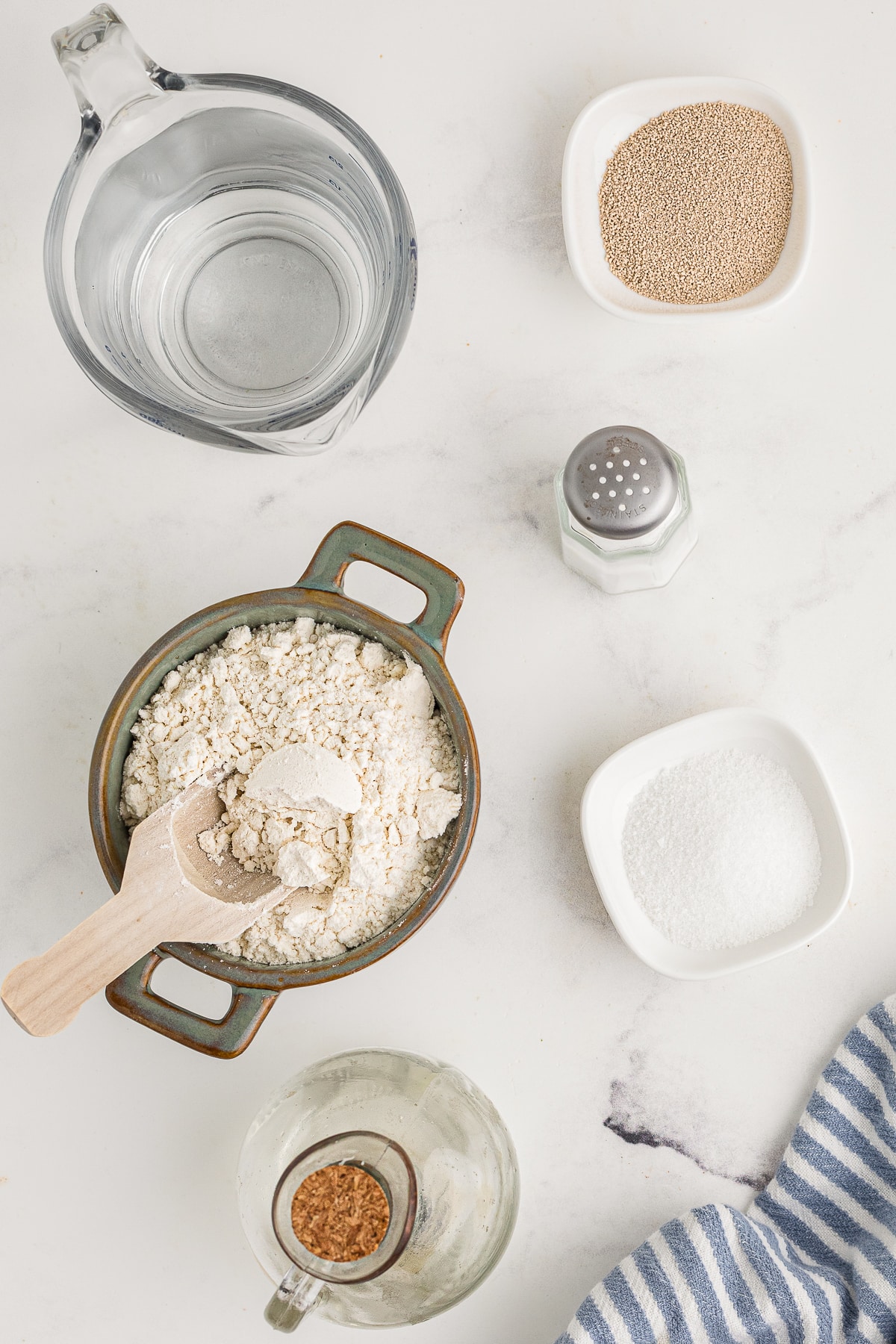 ingredients needed to make Neapolitan Pizza Dough Recipe