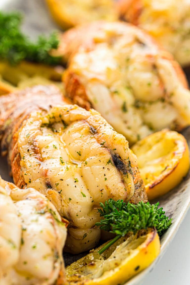 Buttery Air Fryer Lobster Tails Recipe