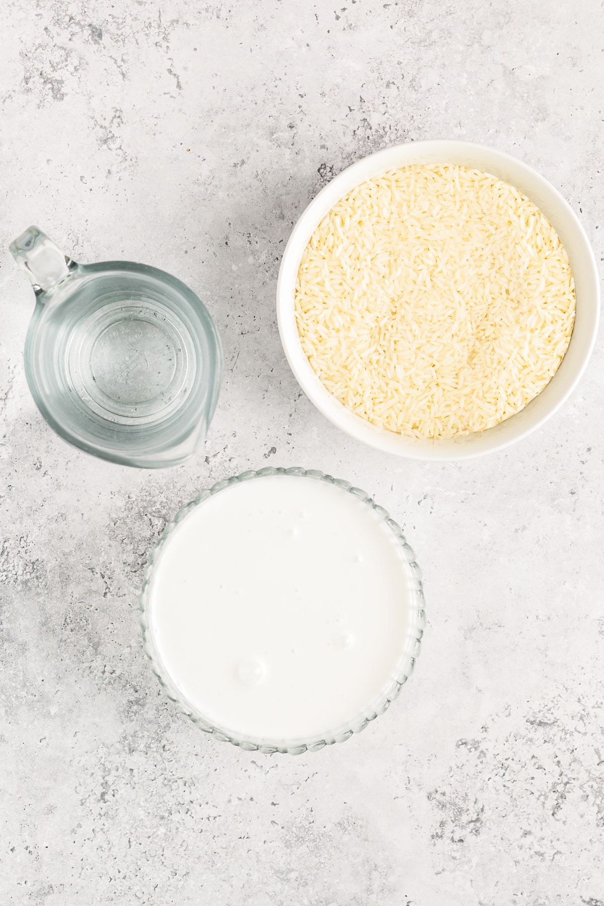 ingredients needed to make Coconut Rice
