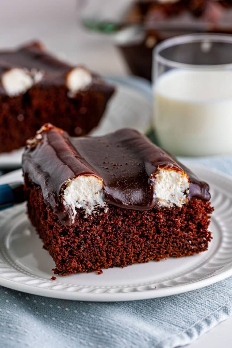 Chocolate Fudge Bumpy Cake Recipe