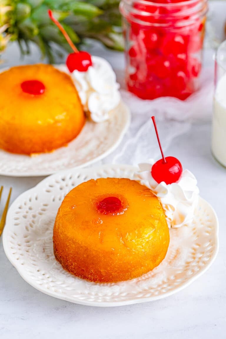 Mini Pineapple Upside Down Cakes Recipe