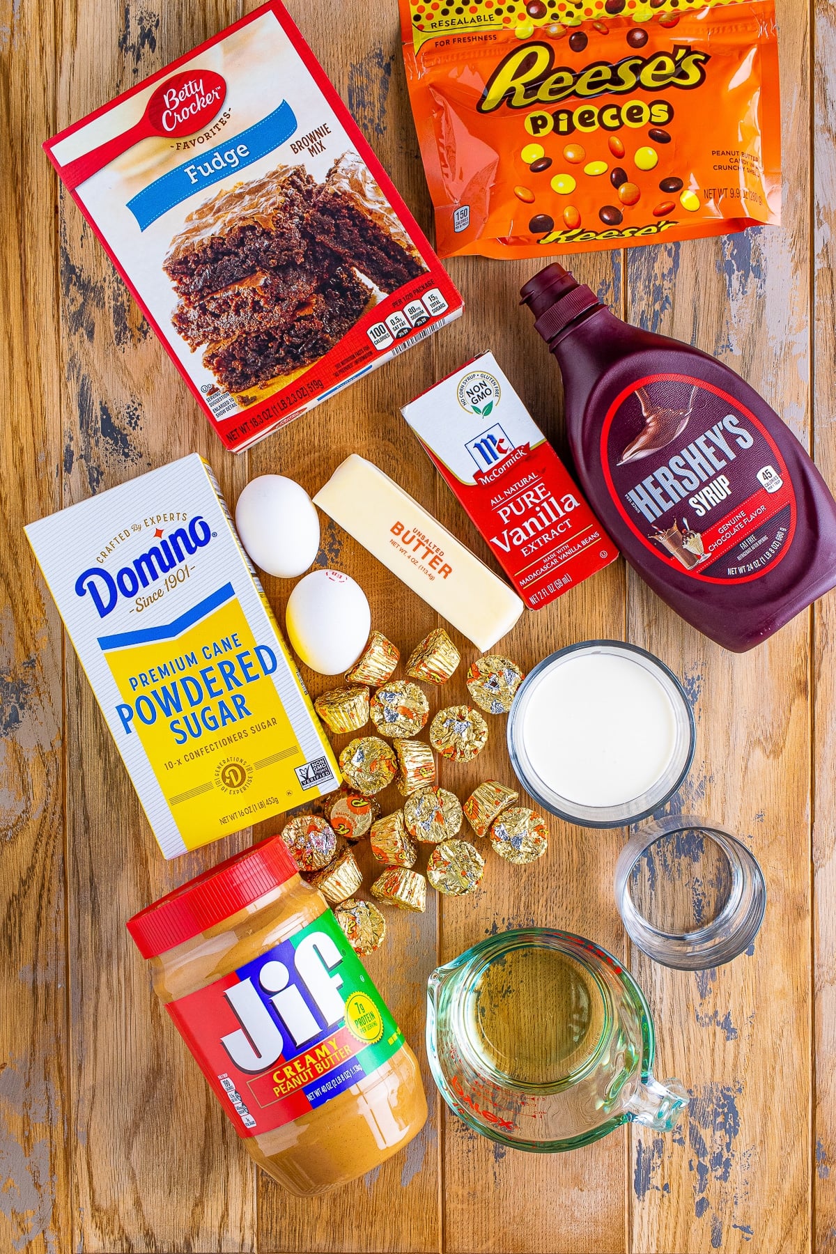 ingredients needed to make Dessert Pizza