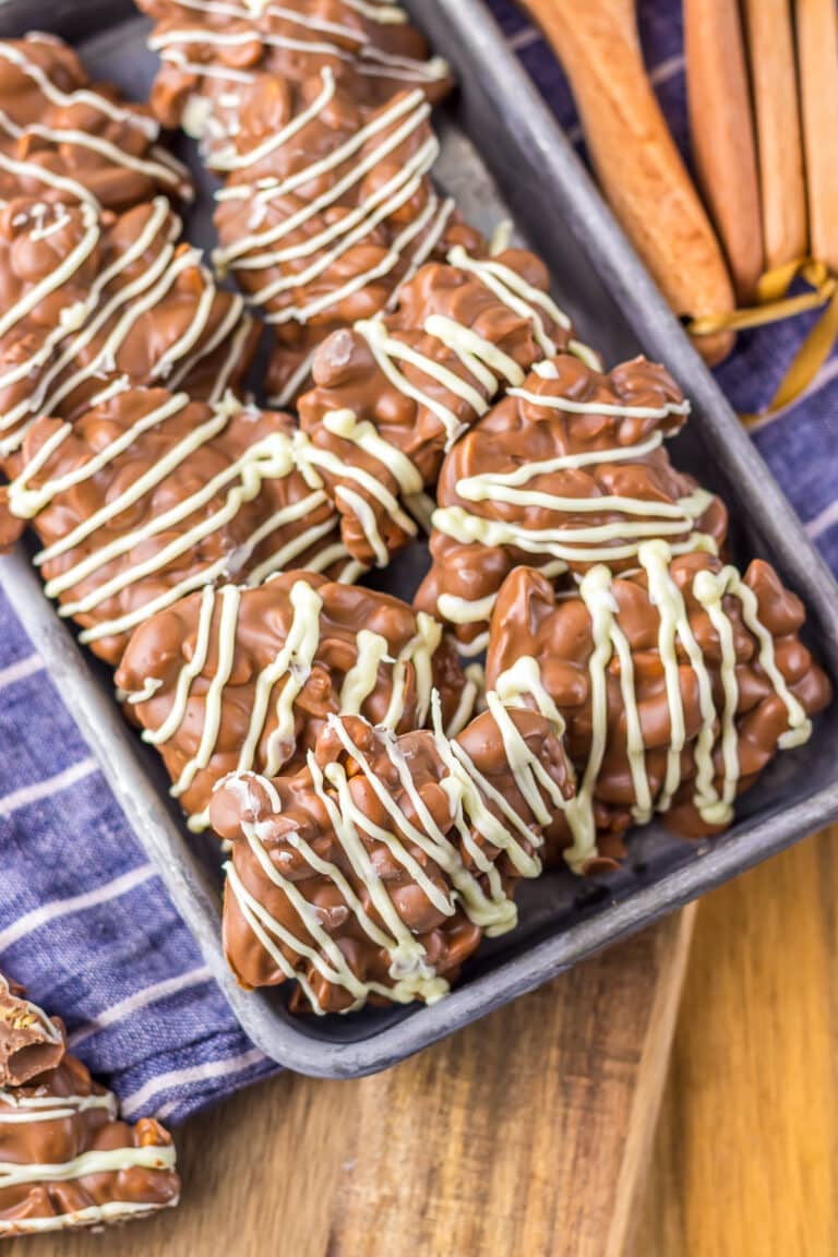 Slow Cooker Chocolate Nut Clusters Recipe