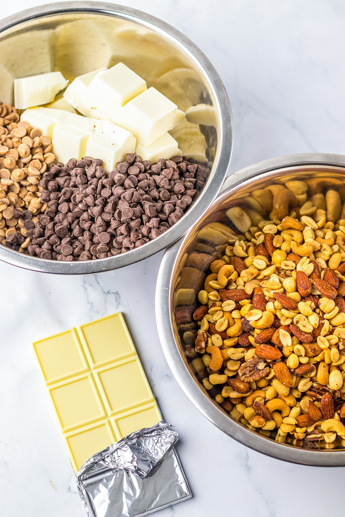 ingredients needed to make Nut Clusters