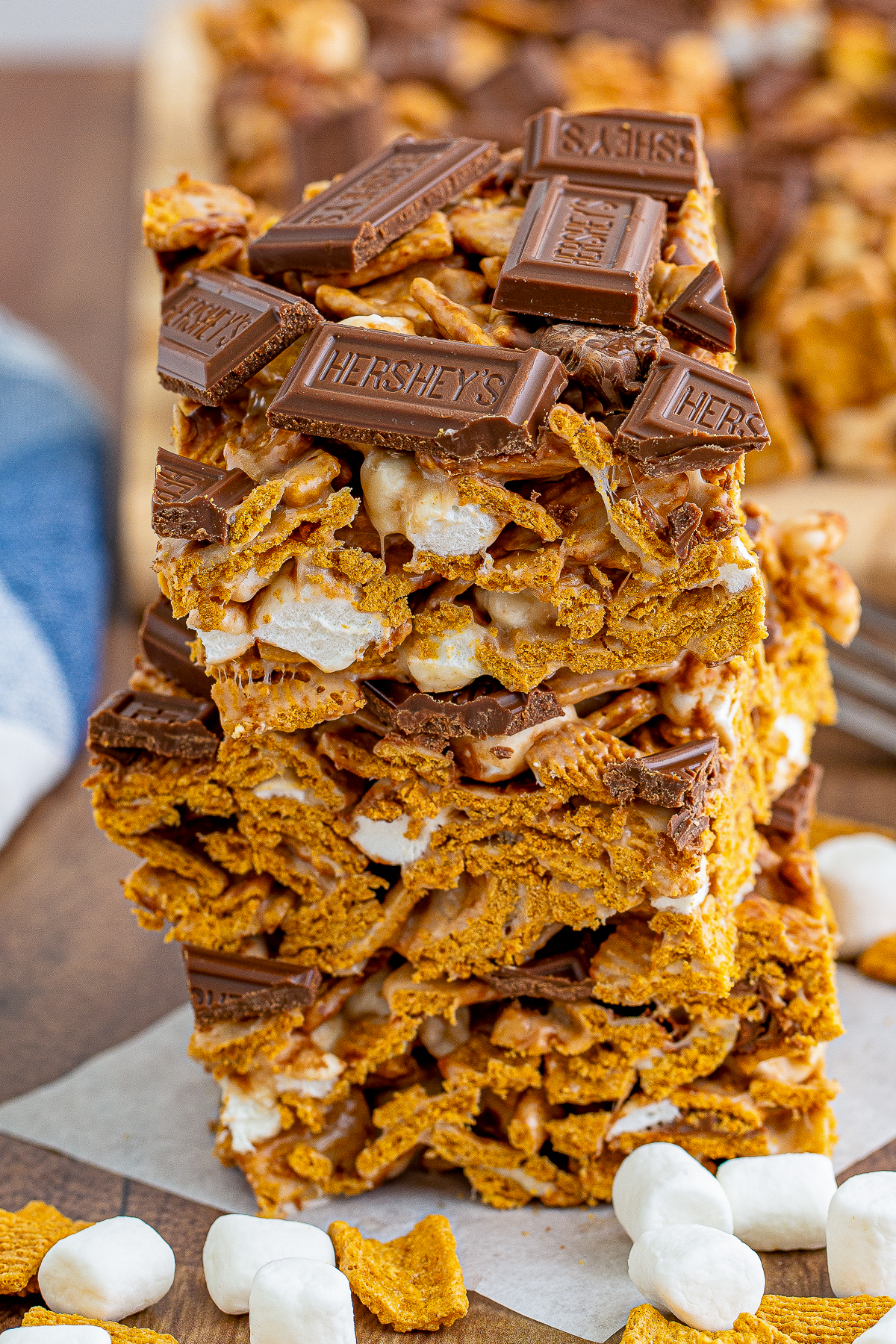 a stack of Cereal Treats