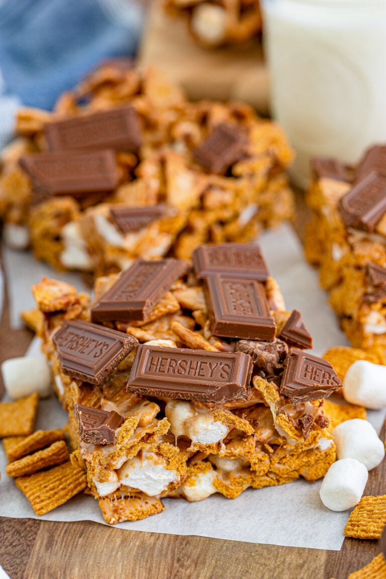Marshmallow Smores Cereal Treats Recipe