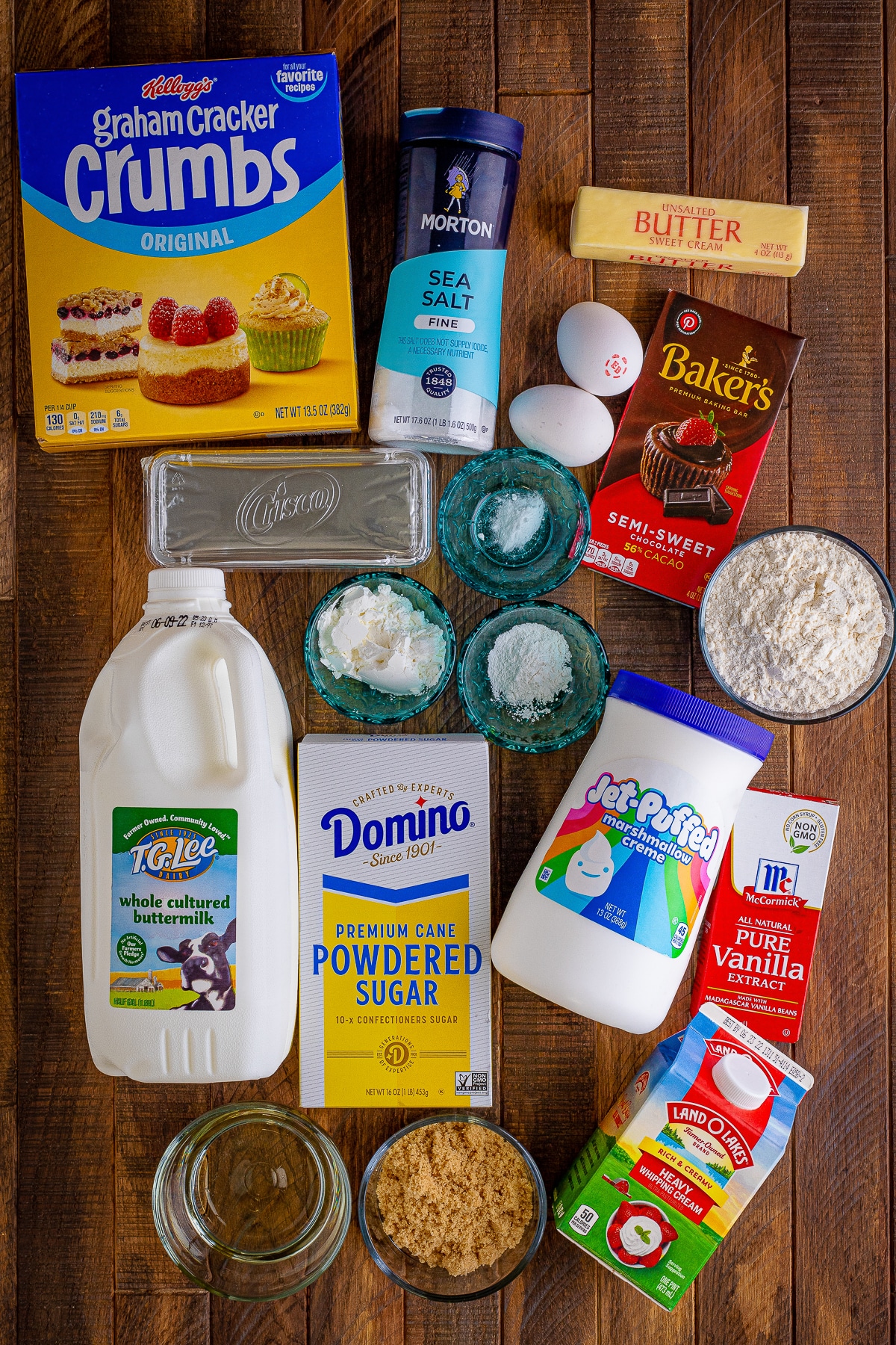 ingredients needed to make Whoopie Pies