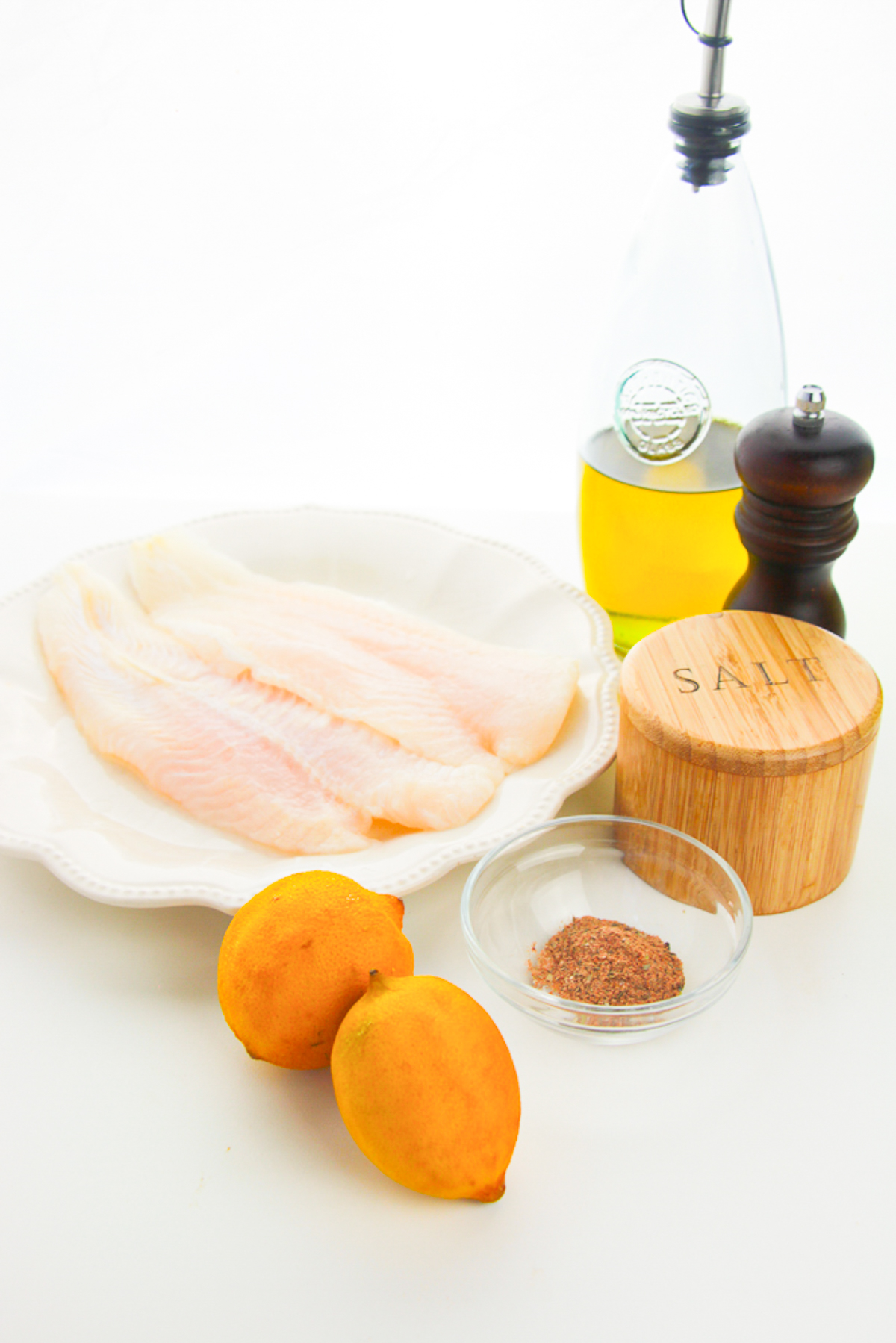 ingredients needed to make Blackened Catfish