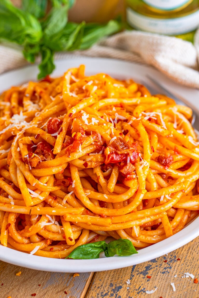 Homemade Bucatini all’Amatriciana Recipe