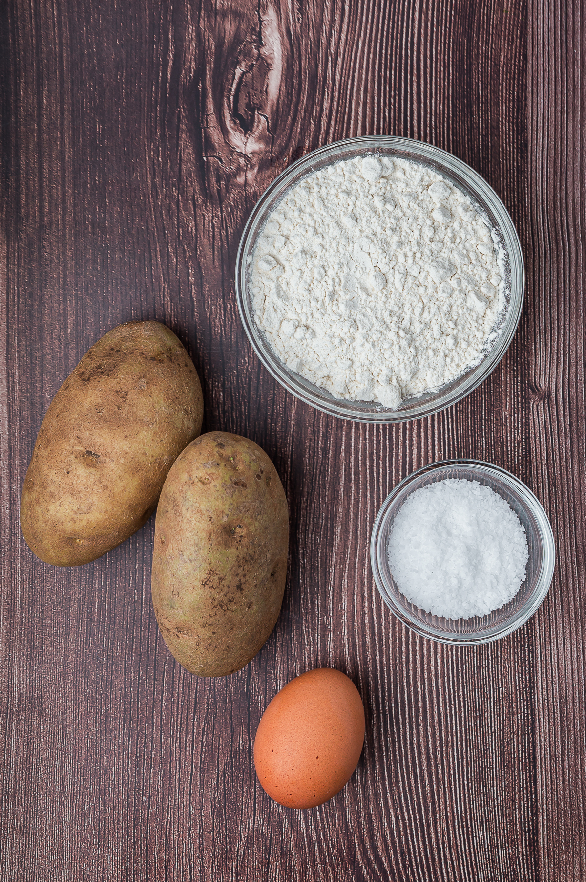 ingredients needed to make Gnocchi