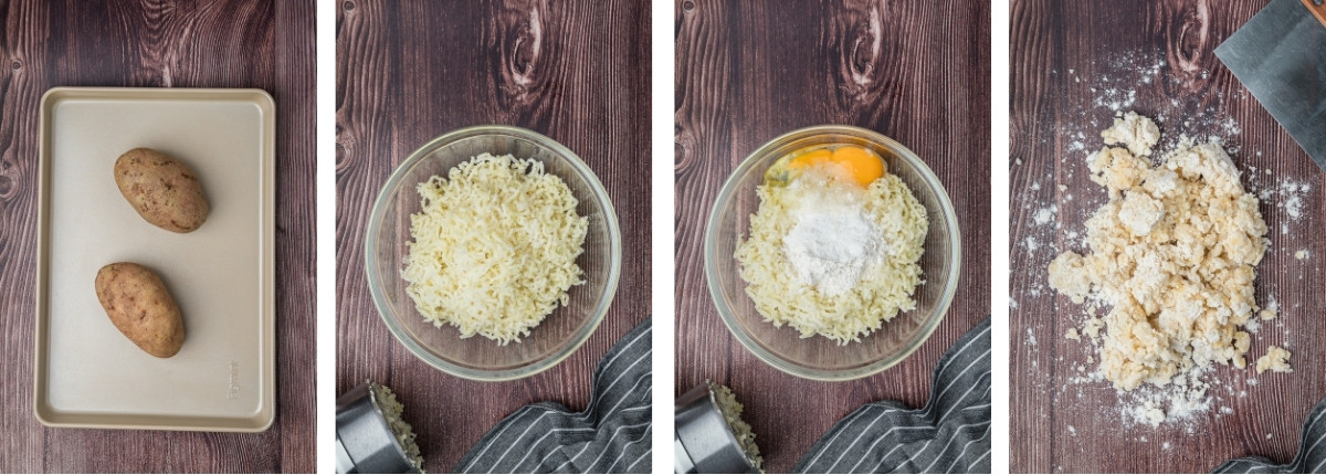 first steps on how to make Gnocchi