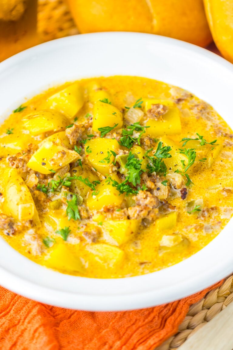 Creamy Potato & Sausage Soup Recipe