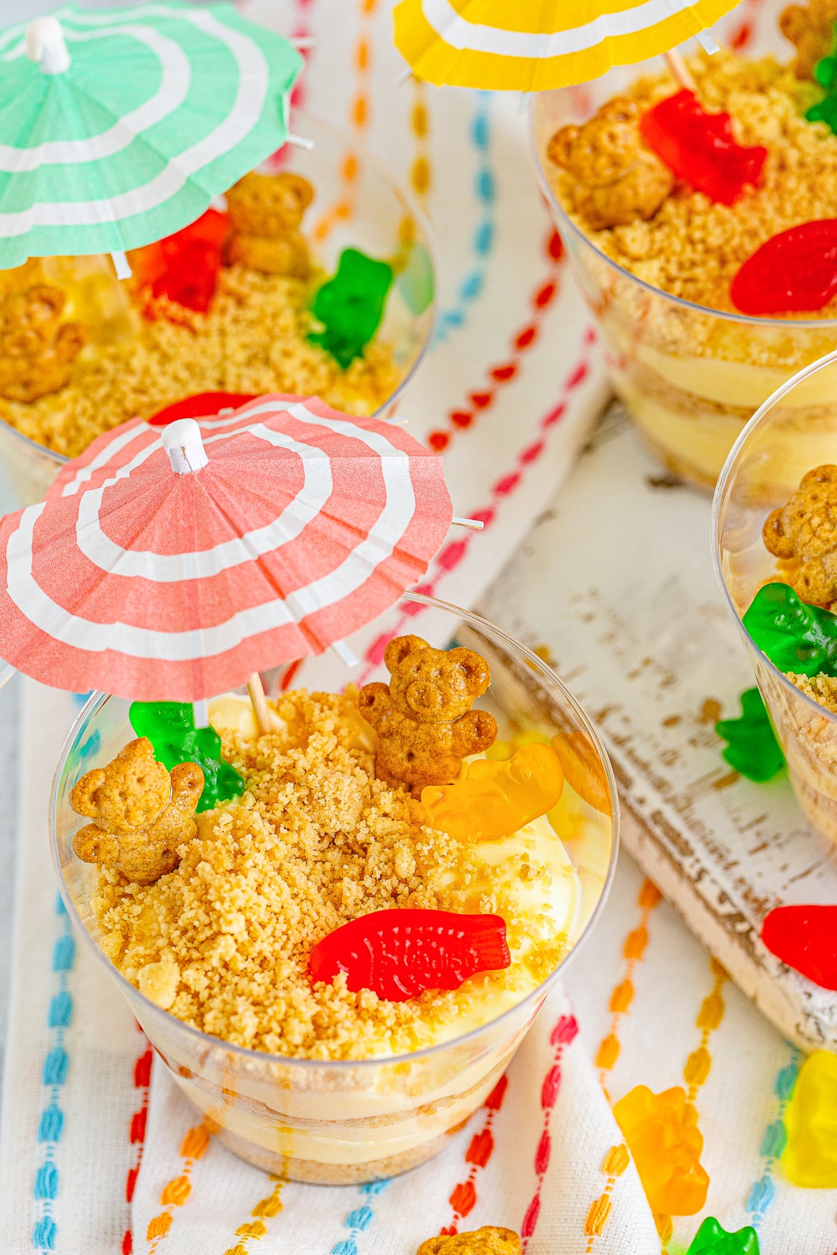 up close overhead image of Sand Pudding