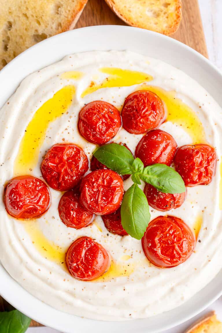 Whipped Ricotta Dip with Roasted Tomato
