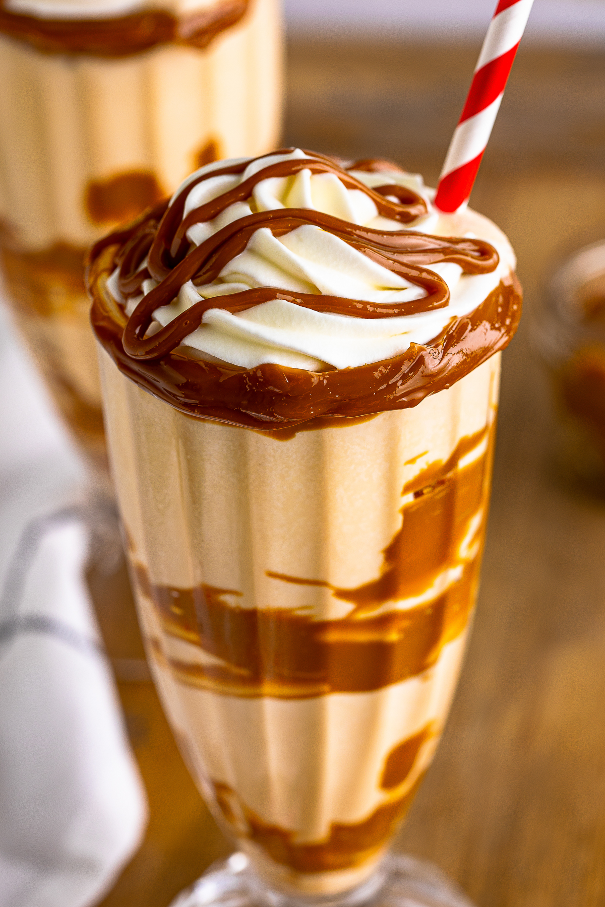 up close image of Dulce de Leche Milkshake