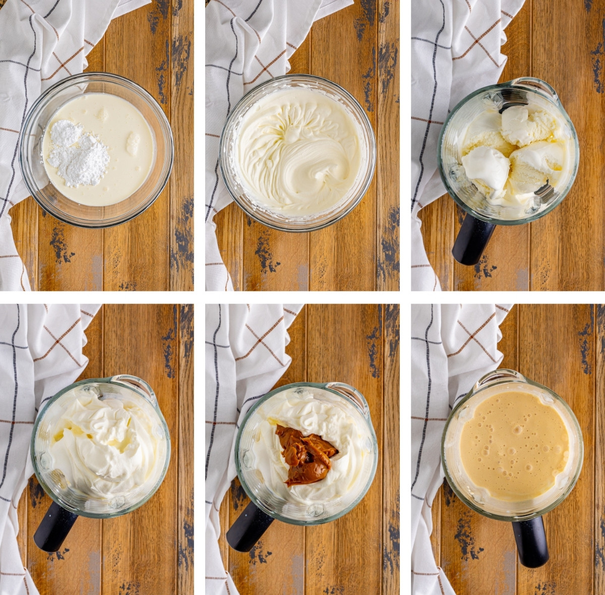 how to make the filling for Dulce de Leche Milkshake