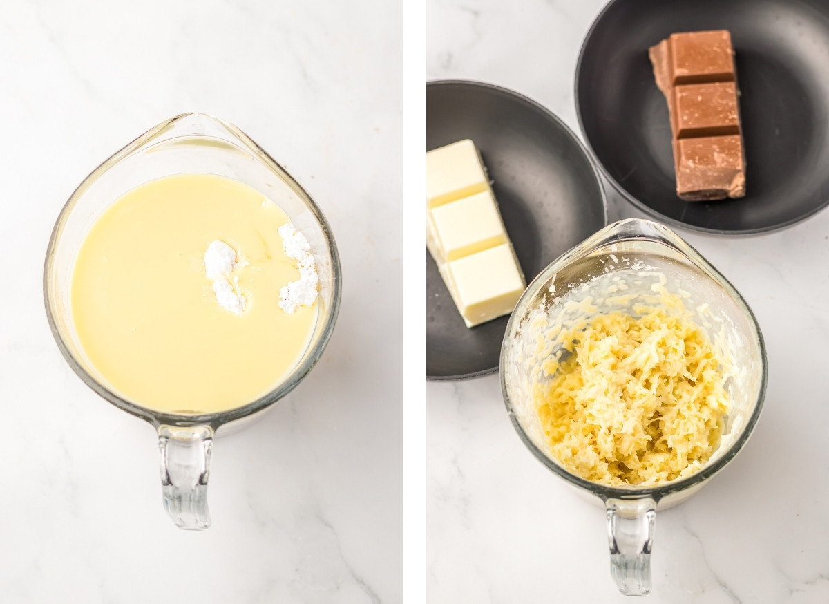 how to make the filling for Coconut Candy