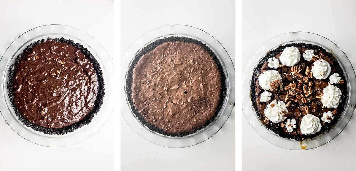 how to finish Brownie Pie