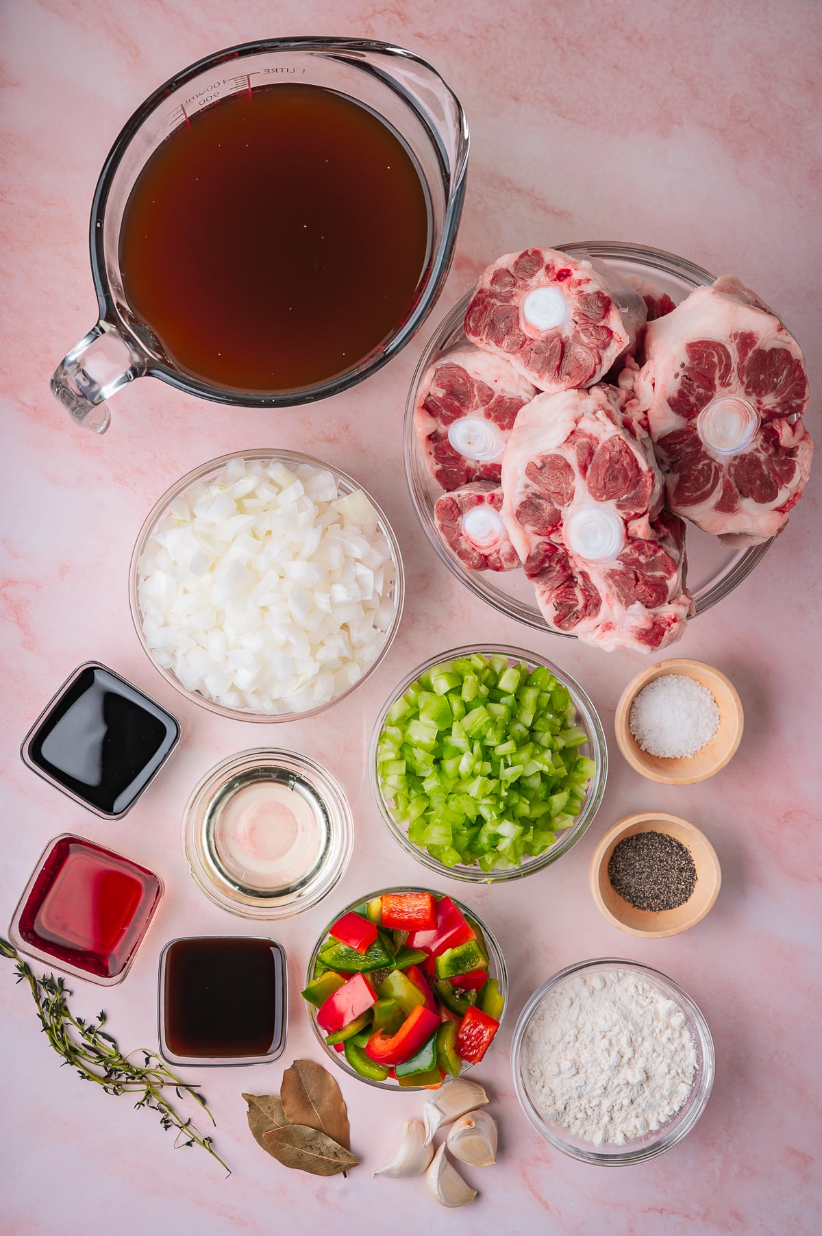 ingredients needed to make Oxtails