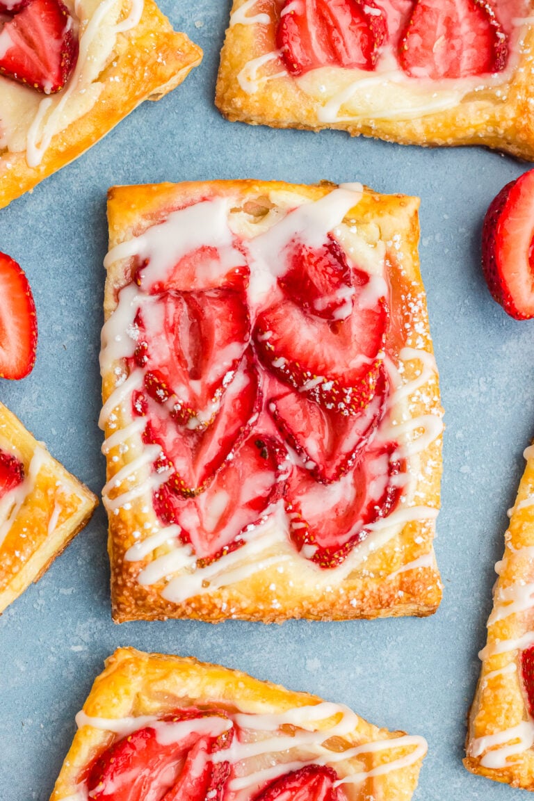 Strawberry Cream Cheese Danish Recipe