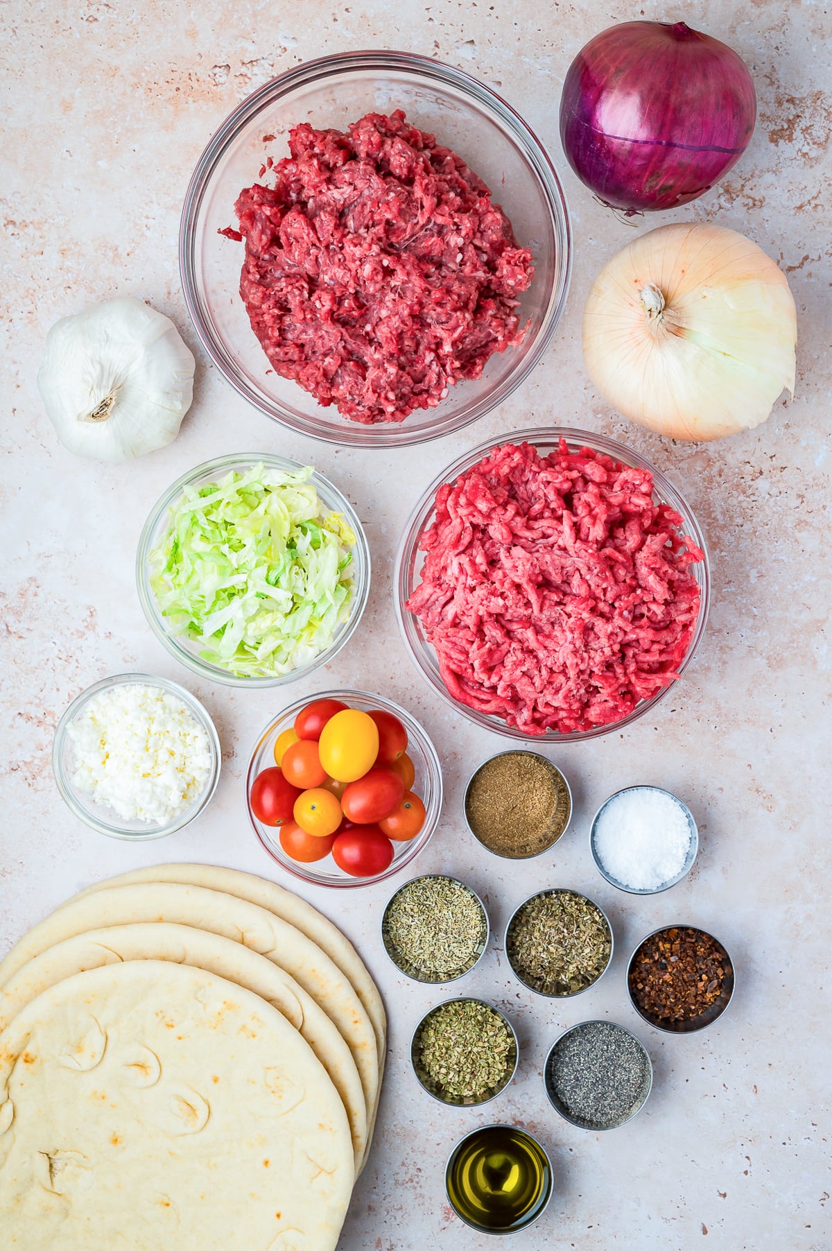 ingredients needed to make Gyros