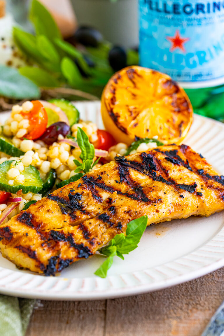 Italian Marinated Grilled Mahi Recipe